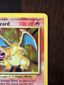 Pokemon TCG Charizard 4/102 Base Set Holo Unlimited Edition - Image 5