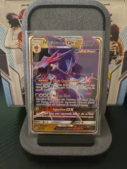 Naganadel GX - 160/236 Unified Minds Ultra Rare Pokemon - NM/MINT - Image 1