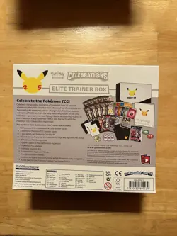 Pokemon TCG Celebrations Elite Trainer Box 25th Anniversary New Torn 820650809439 - Image 2