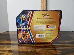 2020 Pokemon TCG Zacian V Legends of Galar W/ Tin Case NEW Sealed Five Packs - Image 2