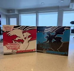 Pokemon TCG Black Bolt & White Flare Elite Trainer Box ETB Set Of 2 NEW SEALED - Image 1