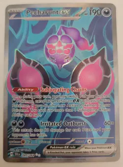 Pokemon TCG Pecharunt ex 085/064 Full Art Ultra Rare Shrouded Fable NM/M - Image 1