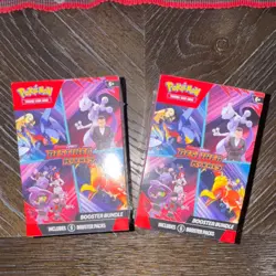 Pokemon Scarlet & Violet: Destined Rivals Booster Bundle Box Lot of 2 - Image 1