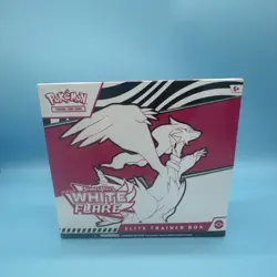Pokemon TCG Scarlet & Violet White Flare Elite Trainer Box Sealed - Image 1