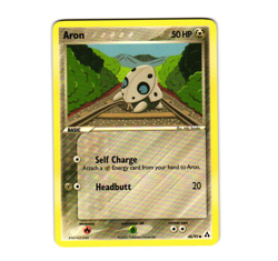 Pokemon Aron 48/92 Legend Maker Common NM - Image 1