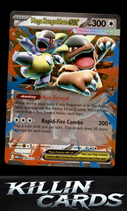 Mega Kangaskhan ex - 104/132 104/132 Pokemon Double Rare ME01: Mega Evolution Ca - Image 1