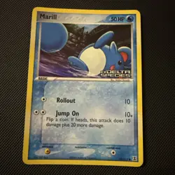 Pokemon MARILL 76/113 REVERSE HOLO | MP Moderate Play | EX Delta Species | 2005 - Image 1