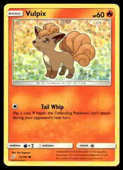 2019 Sun & Moon - Team Up Vulpix Basic/Common #15 - Image 1