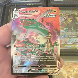 Pokemon Company Rayquaza VMAX TG20/TG30 Silver Tempest Ultra Rare Holo - Image 1