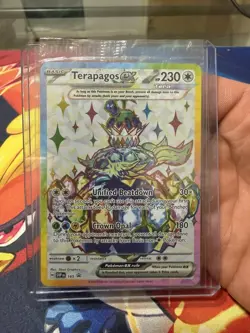 *ACTUALLY SEALED* Pokemon 165 Terapagos ex SV Scarlet & Violet Promo Full Art - Image 1