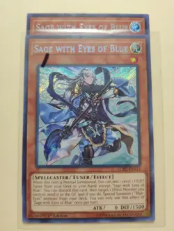 2x Sage With Eyes of Blue LCKC-EN015 Secret Rare 1st Edition NM/VLP - Image 1