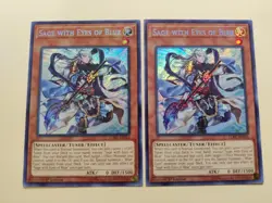 2x Sage With Eyes of Blue LCKC-EN015 Secret Rare 1st Edition NM/VLP - Image 2