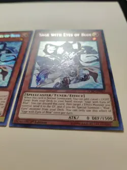 2x Sage With Eyes of Blue LCKC-EN015 Secret Rare 1st Edition NM/VLP - Image 4