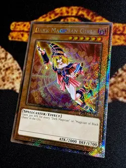 YUGIOH • DARK MAGICIAN GIRL • PLATINUM SECRET RARE • RA03-EN123 • 1st ED • NM - Image 3