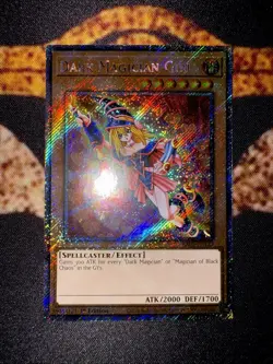 YUGIOH • DARK MAGICIAN GIRL • PLATINUM SECRET RARE • RA03-EN123 • 1st ED • NM - Image 5