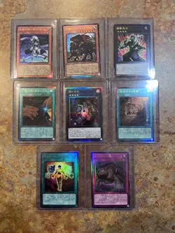 8x Yu-Gi-Oh! Limit Over Collection ULTIMATE RARE Bundle LOCH-JP- NM OCG - Image 1