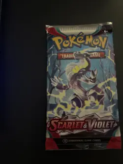VERY HEAVY 22.36g Scarlet And Violet Base Pokemon TCG Booster Pack - Image 2