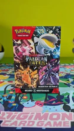Sealed Pokemon TCG Scarlet & Violet Paldean Fates Booster Bundle NEW & SEALED - Image 1