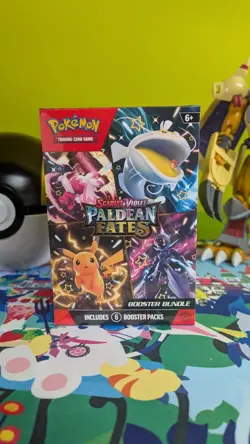Sealed Pokemon TCG Scarlet & Violet Paldean Fates Booster Bundle NEW & SEALED - Image 1