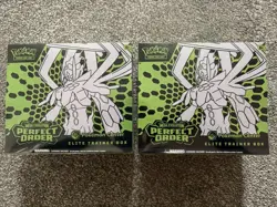 Pokemon TCG Perfect Order Pokemon Center Elite Trainer Box ETB New & Sealed x2 - Image 1