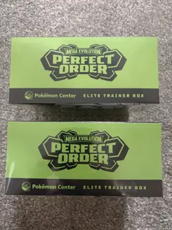Pokemon TCG Perfect Order Pokemon Center Elite Trainer Box ETB New & Sealed x2 - Image 2