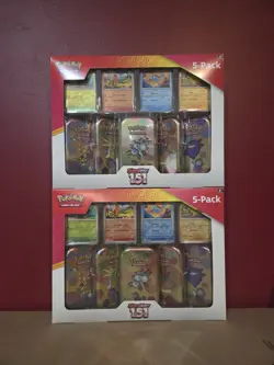 (Lot Of 2) Pokemon 151 Costco Mini Tin Bundle Factory Sealed - Image 1
