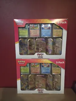 (Lot Of 2) Pokemon 151 Costco Mini Tin Bundle Factory Sealed - Image 1