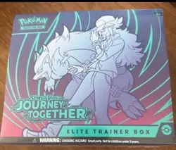 Pokemon TCG Scarlet Violet Journey Together Elite Trainer Box ETB New Sealed - Image 1