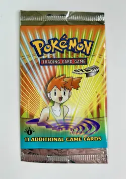 2000 Pokemon 1st Edition Gym Heroes Empty Pack Wrapper Art Set - Image 2