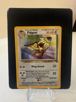 Pokemon Pidgeot 08/64 Jungle Holo Rare Card English 80 HP Unlimited - Image 1