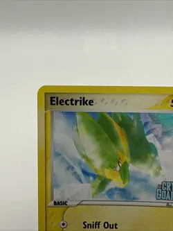 Electrike 52/100 EX Crystal Guardians Stamped Reverse Holo Pokemon TCG Card - Image 2