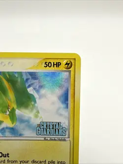 Electrike 52/100 EX Crystal Guardians Stamped Reverse Holo Pokemon TCG Card - Image 3