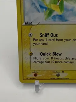 Electrike 52/100 EX Crystal Guardians Stamped Reverse Holo Pokemon TCG Card - Image 5