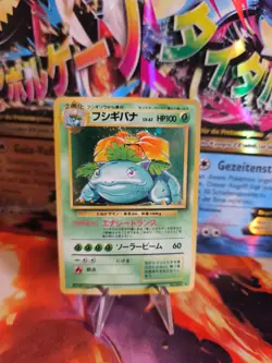 Pokemon Karte Card Bisaflor Venusaur Expansion Base Set Holo Wotc japanese Exc - Image 1