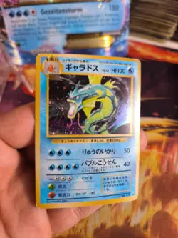 Pokemon Karte Card Gyarados Garados Expansion Base Set Holo Wotc japanese Good - Image 2