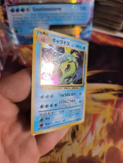 Pokemon Karte Card Gyarados Garados Expansion Base Set Holo Wotc japanese Good - Image 4