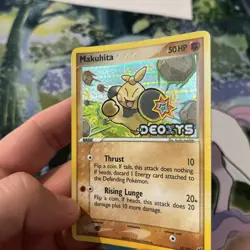 Makuhita - 65/107 Reverse Holo (Deoxys) LP - Pokemon TCG - Image 3