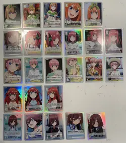 Quintessential Quintuplets Card Game #3 - Full Set- 1x C/UC/R/RR/GR/PR + Holos - Image 4