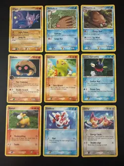 Pokemon Mid Era Mixed Lot of 9 Cards | Pokemon Trading Cards, Piloswine, Kabuto - Image 1