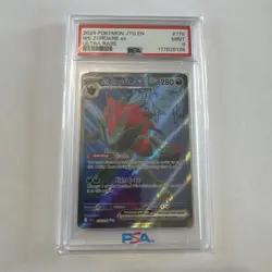 Pokemon JTG En-Journey Together N's Zoroark EX #175 PSA 9 - Image 1