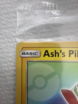 Ash's Pikachu - SM108 - Black Star Promo - I Choose You - Pokemon Card - NM - Image 5