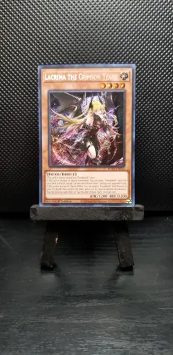 Yugioh Lacrima The Crimson Tears ROTA-EN014 Secret Rare 1st Ed NM - Image 1