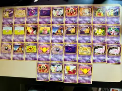 Japanese Pokemon Cards Lot – Psychic Type – Vintage/Early Era – 31 cards - Image 1