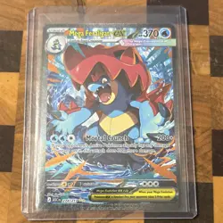 Mega Feraligatr EX 274/217 ASC Secret Rare Full Art Holo Pokemon TCG Card - Image 1