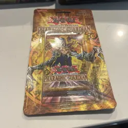 Yugioh ORIGINAL Unlimited Pharaonic Guardian Blister Booster Pack FACTORY SEALED - Image 1