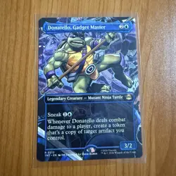 Donatello Gadget Master (Borderless) - TMNT - Teenage Mutant Ninja Turtles MTG - Image 1