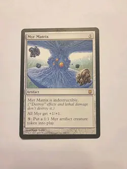 Myr Matrix [Darksteel] Magic the Gathering LP MTG - Image 1