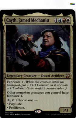 Cayth, Famed Mechanist [M3C - 6]Foil - Image 1