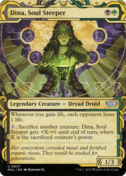 Dina, Soul Steeper (FOIL) x1 - MTG Multiverse Legends MUL #37 - Image 1