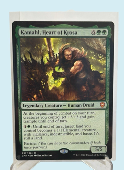 KAMAHL HEART OF KROSA, Commander Legends, NM Near Mint, Magic the Gathering MTG - Image 1